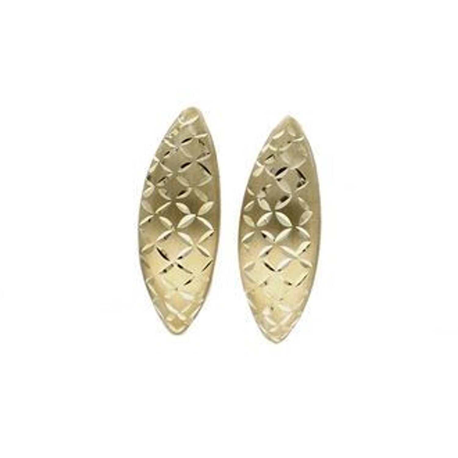 Złote kolczyki zapięcie angielskie KL 1777 333 Kolczyki grawerowane  wykonane z próby złota 333. Kolczyki złote damskie. Kolczyki złote klasyczne. Kolczyki zlote idealne na prezent. Ich kształt jest uniwer.jpg